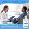 SALIVEA Dry Mouth Mouthwash - Soothing Mint Mouthwash with Natural Salivary Enzymes - Gentle Mouthwash to Aid Dry Mouth Care - Breath Freshener & Dry Mouth Care - Mint Flavor (2 Pack)