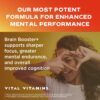 Vital Vitamins Nootropic Brain Supplement Plus - for Memory, Focus, Concentration, Neuro Energy, Clarity - with Lion's Mane Mushrooms - 60 Capsules