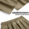 Men's Lightweight Quick Dry Hiking Running Pants Outdoor Sports Breathable Zipper Pockets Athletic Work Pants