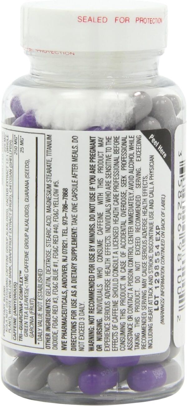 Stacker 3 Metabolizing Fat Burner with Chitosan, Capsules, 100Count Bottle