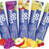 GoHydrate Instant Hydration Powder Packets - Low Sodium Electrolytes Drink Mix - Natural Hydration Support, Sugar Free Electrolyte Flavored Powder Drink with Vitamin D, 10 Packs, Mixed