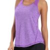 Aeuui Womens Workout Tops for Women Racerback Tank Tops Mesh Yoga Shirts Athletic Running Tank Tops Sleeveless Gym Clothes