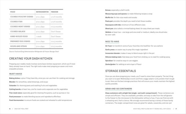DASH Diet Meal Prep: 100 Healthy Recipes and 6 Weekly Plans
