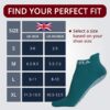 Rymora Pilates Socks With Grips Women Men - Non Slip Socks 2 Pairs - Yoga Socks Fall Prevention Dance Home Workout
