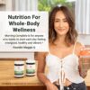 ACTIVATEDYOU Morning Complete Daily Wellness Greens Superfood Drink Mix for Gut Health w/Prebiotics, Probiotics, Antioxidants, Green Superfoods, 10 Billion CFUs, 30 Servings (Apple Cinnamon)