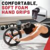 81hmCF9eLOL._AC_SL1500_.jpg Lifeline Power Wheel for At Home Full Body Functional Fitness Strength including Abs & Core, Lower Body and Upper Body with Foot Straps for More Workout Options