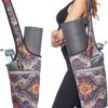 Ewedoos Yoga Mat Bag Yoga Bags with Large Size Pocket and Zipper Pocket, Fit Most Size Mats