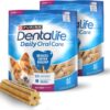 81i02Ei2c1L._AC_SL1500_.jpg DentaLife Daily Oral Care Dog Treats for Small and Medium Dogs, Chewy Dental Treat to Freshen Breath and Fight Tartar, Chicken Flavor, 35.7 oz. each, 47 Chews each/94 Total Chews - 47 ct. Pouch