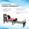 AeroPilates Reformer Home Workout Equipment, Pilates Machine w/Resistance