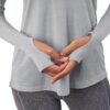 Bestisun Long Sleeve Yoga Workout Tops Lightweight Thumbhole Shirts Athletic Wear for Women