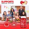 Apple Cider Vinegar Gummies, 120 Count Max Strength 1000mg ACV Gummies with Vitamin B12 & B6 Gummies, for Metabolism, Digestion, Detox, Gut & Immune Health, Vegan & Non-GMO, Gelatin-Free