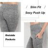 FITTOO Women's Yoga Capris Leggings Pockets Workout Pants