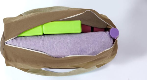 JoYnWell Large Yoga Mat Bag Carrier for men and Women - Stylish Tote with 4 Pockets, Durable Yoga Bolster Fits All your Stuff Light-weight and Easy-to-Carry, 30”