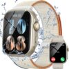 Parsonver Smart Watch, Alexa Bulit-in, GPS, Bluetooth Calling, 30M Waterproof Fitness Tracker, 2Pack