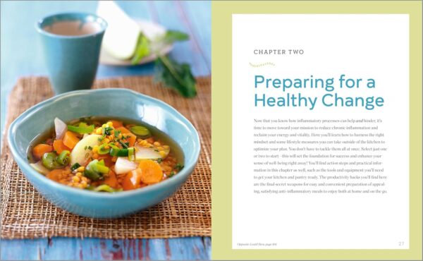 The Complete Anti-Inflammatory Diet for Beginners: A No-Stress Meal Plan with Easy Recipes to Heal the Immune System