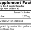 Evlution L-Citrulline2000 Nitric Oxide Supplement for Men Nutrition High Strength L Citrulline Capsules for Enhanced Muscle Strength Recovery and Intense Pumps - Plant Based Nitric Oxide Booster