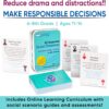 52 Essential Social Dilemmas: Skills for Kids & Teens to Thrive in Middle School - Conversation Cards Created by Teachers & Counselors for Family, Classroom, Counseling, Therapy Game (6-8 Grade)