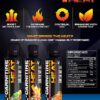 VMI Sports L-Carnitine 1500 Heat Stimulant Free Thermogenic Metabolic Support & Fat Loss for Men & Women | 1500mg L-Carnitine | Convenient Liquid (Patriot Pop)