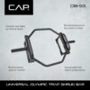 CAP Barbell Olympic Trap Bar and Shrug Bar for Deadlifts