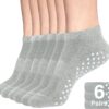 DIBAOLONG Womens & Mens Low Cut Socks, 6-Pair Ankle No Show Athletic Short Cotton Socks