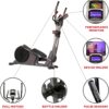 81kIaW0LQL._AC_SL1500_.jpg Sunny Health & Fitness Programmable 16 Electro-Magnetic Elliptical Cross Trainer Exercise Machine, Full-Body Cardio Equipment w/ 24 Pre-Built Workouts, 330LB Capacity,Optional Free SunnyFit App Link