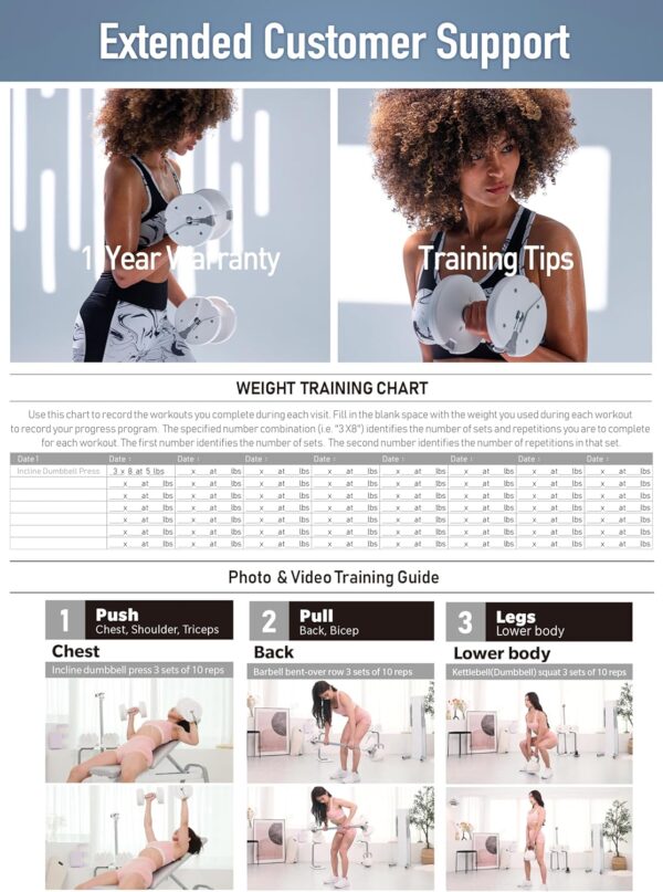 Adjustable Dumbbell 12.5/25lb Set of 2 or Single Unit Piece Weight Training Fitness Exercise Body Workout 5 in 1 for Home Gym Beginners Woman
