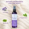 Relax Lavender Spray for Sleep, Natural Linen Spray for Bedding, Perfect Lavender Pillow Spray for Sleep. Aromatherapy Bed Spray with Lavender & Peppermint Essential Oils by Brookethorne Naturals 4oz