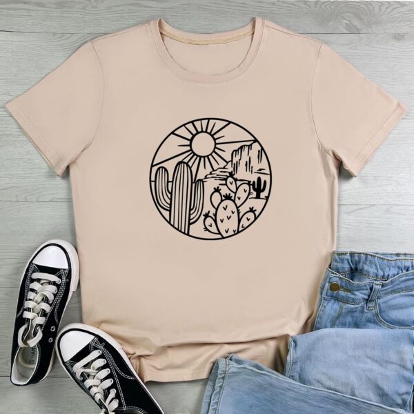 ROSEPARK Women Cute Graphic T-Shirts Summer Tees