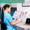 TribeRN Anatomy & Physiology Study Guides - Set of 10 Human Anatomy Guides for Nursing Students, School, College, Medical Professions - 12 Topics on Body Systems w/ Reference Charts & Terminology