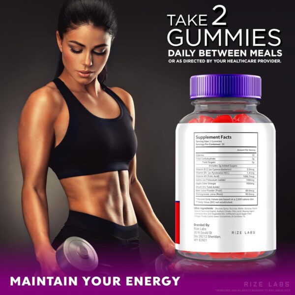 - Metabolix Labs Keto Plus ACV Gummies - Weight Management Support Apple Cider Vinegar Supplement (120 Gummies)