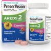PreserVision AREDS 2 Eye Vitamin & Mineral Supplement, Contains Lutein, Vitamin C, Zeaxanthin, Zinc, Copper & Vitamin E, 60 Chewable (Packaging May Vary)