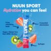 Nuun Sport Electrolyte Powder Packets - Strawberry Kiwi Flavor, 5 Essential Electrolytes for Hydration, Easy Open Drink Mix with Magnesium, 1g Sugar, Non GMO, Vegan, 16 Single Serving Sticks