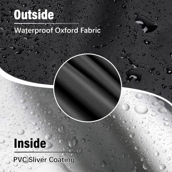 81lG2hkmS-L._AC_SL1500_.jpg Tonhui Exercise Bike Cover, Upright Indoor Cycling Protective Cover Dustproof Waterproof Cover Ideal for Indoor Or Outdoor Use