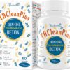 31-in-ONE Detox and Liver Cleanser, Fast Detox, Full Body Detox, Toxins Cleaner for Liver, Kidney, Natural Herbal Formula, Support Immune & Mood, Made in USA, 60 Capsules