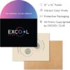 EXCOOL CLUB Therapy Office Decor Mental Health Posters - 12x16 Counseling Wall Art for Therapist Office Decor, Boho Talking Helps Poster for School Counselors Supplies, Psychology Decor (UNFRAMED)