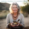 Tibetan Singing Bowl Set – Authentic Hand-Tuned Sound Bowl for Meditation – Complete Meditation Bowl Kit with Cushion, Mallet, Box & Guide – Perfect Tibetan Bell for Yoga, Relaxation, & Sound Healing