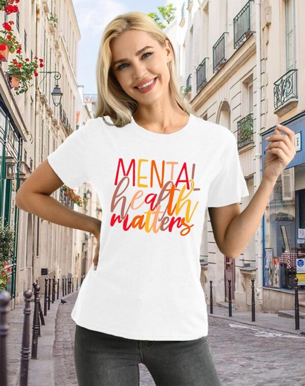 Mental Health Awareness Shirt Women Be Kind Tshirt Kindness Inspirational Tee Tops