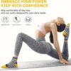 Hellomamma Grip Socks for Women, Non Slip Yoga Animal Socks for Pilates Dance Hospital Ballet Workout Non Skid Cat Socks