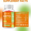 Keto ACV Gummies for Advanced Weight Loss Rapid Belly Fat Burn - Sugar Gluten Free Pro Active Super Apple Cider Vinegar Diet Supplement for Men Women - Digestion Metabolism Hair Skin Health (1000MG)