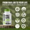 Rapid Shred | Fat Burner for Men Weight Loss Pills | Appetite Suppressant, Metabolism Booster, Carb Blocker | Extra Strength Supplement | Extra Strength Slimming Weight Loss Diet Pills - 60 Capsules
