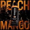 NEW Essentia Hydroboost Enhanced Bottled Water, 15.2 fl. oz. (450 mL), 12 Pack, Peach Mango, Hydrolyte Blend with B-Complex Vitamins and Electrolytes, Clean Taste & Supercharged Hydration