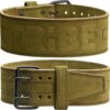 5mm Premium Weight Lifting Belt - 100% Genuine Leather Weightlifting Belt - Comfortable Squat Belt, Deadlift Belt or Powerlifting Belt - Workout Belt for Strength Training - Gym Belt for Men and Women