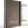 SaltWrap Daily Fitness Planner Workout Planner & Log Book, Exercise Gym Notebook Wellness, Health, Nutrition, and Food Plan Tracker, Weight Loss Goal Tracking (Daily + Weekly Logs)