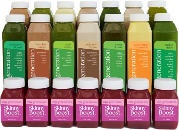 Raw Generation 7-Day Maintenance Program - Post-Cleanse Weight Management System | Natural Gut Detox | Sustainable Support of Cleanse Results | Improve Digestion & Eliminate Bloating