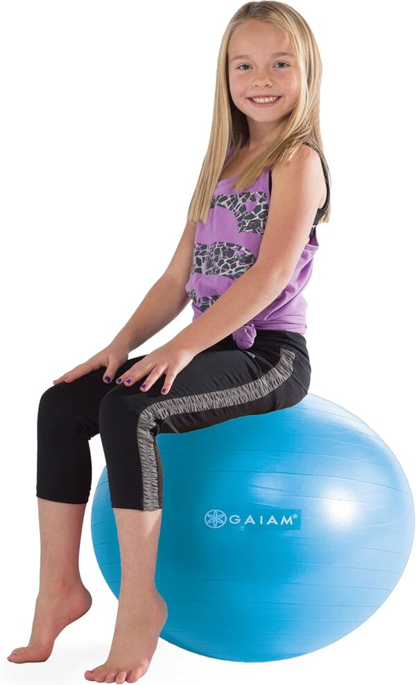 Balance Ball - Exercise Stability Yoga Ball, Kids Alternative Flexible Seating for Active Children in Home or Classroom (Satisfaction Guarantee), 45cm