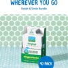 SmartMouth Original Activated Mouthwash Single Packs, Travel Mouthwash, Fresh Mint, 40 Pack