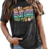 You Matter Shirt Women Teacher Inspirational Tee Top Mental Health Awareness Shirt