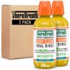 TheraBreath Deep Clean Mouthwash, Antigingivitis, Antiseptic, Fresh Mint Flavor, Dentist Formulated, Alcohol Free, 16 fl oz (Pack of 2)