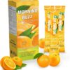 Morning Buzz Energy Powder Drink - Energy Boost Drink Mix - Sugar-Free Energy with Antioxidants - Morning Kickstart and Sports Nutrition Endurance Product - 15 Servings, Orange Burst, 4 Ounces
