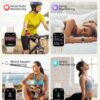 Parsonver Smart Watch, Alexa Bulit-in, GPS, Bluetooth Calling, 30M Waterproof Fitness Tracker, 2Pack